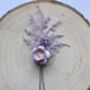 Lilac Flower Wedding Hair Pin, thumbnail 3 of 3