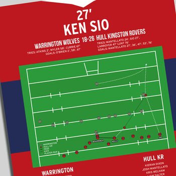 Ken Sio Challenge Cup 2015 Hull Kr Print, 2 of 2