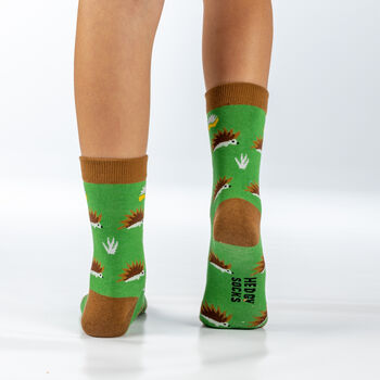 Kids Bamboo Socks | Hedgehog Socks | Sustainable Socks, 2 of 3