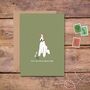 Fox Terrier Dog Mother's Day Card, thumbnail 1 of 2