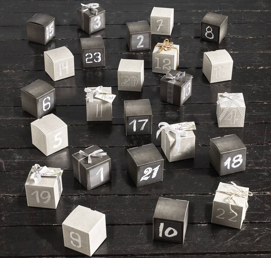 advent box set by the forest & co