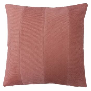 Pink Herringbone Cushion, 2 of 2