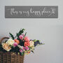 Handcrafted Wooden 'Happy Place' Sign, thumbnail 1 of 4