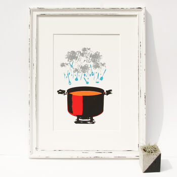 Cooking Up A Storm Screen Print Kitchen, 2 of 3