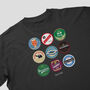 Leicester Beer Mats Oversized T Shirt, thumbnail 6 of 10