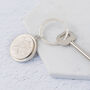 1975 50th Birthday Personalised Ten Pence Keyring, thumbnail 3 of 8