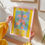 Personalised 'Blooming Brilliant' Print 2024 Graduation Gift For Her, thumbnail 2 of 7