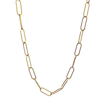 Paper Clip Link Chain Necklace, 5 of 5