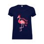 Flamingo Christmas T Shirt, thumbnail 3 of 3
