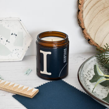Eucalyptus And Lemon Initial Candle, 3 of 7