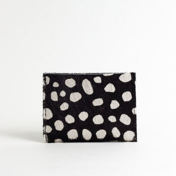 Colour Block Patterned Leather Card Holder, 4 of 11