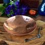 7th Anniversary Copper Trinket Bowl, Medium Hammered, thumbnail 6 of 11