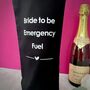 Bride To Be Emergency Fuel Hen Do Bottle Bag, thumbnail 3 of 3