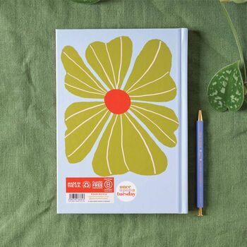 2025 Diary | A5 Hardcover Week To View | Les Fleurs, 6 of 12