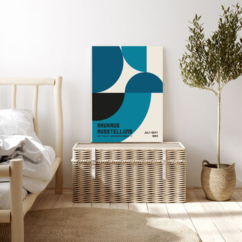 Bauhaus Mid Century German Art Print, 4 of 4