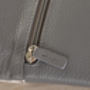 Silver And Winter White Leather Clutch, thumbnail 4 of 4