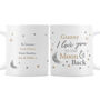 Personalised To The Moon And Back… Mug, thumbnail 5 of 5