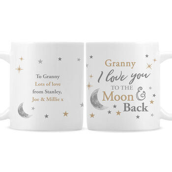 Personalised To The Moon And Back… Mug, 5 of 5