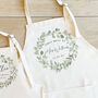 Personalised Bride Wedding Day Apron, thumbnail 3 of 3