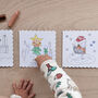 Kids Colouring Christmas Cards, Pack Of Three, thumbnail 3 of 5