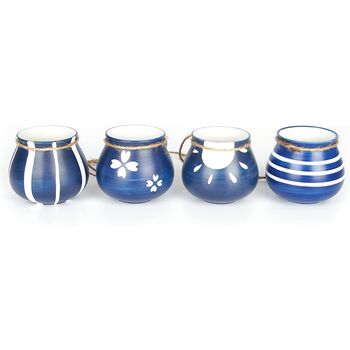 Four Pots Hanging Ceramic Planter Set, 4 of 7