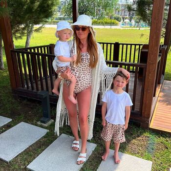 Matching Family Ladies Leopard Swimsuit, 2 of 8