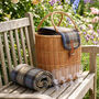 Oval Ravenstor Chiller Picnic Hamper Basket, thumbnail 1 of 5