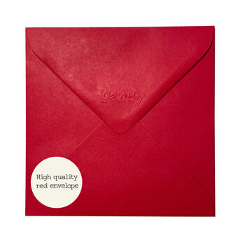 Our First Valentine's Personalised Script Card, 2 of 3