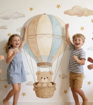 New In! Little Brown Bear In Hot Air Balloon, 3 of 5