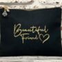 'Beautiful Friend' Make Up Toiletry Pouch, thumbnail 1 of 6
