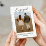 Personalised Engagement Memory Block For Couple, thumbnail 5 of 10