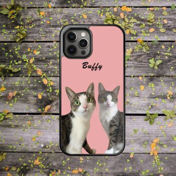 Personalised Pet Portrait iPhone Case For All Models, 6 of 7