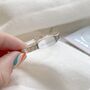 Personalised Sterling Silver Baby Bangle, thumbnail 1 of 8