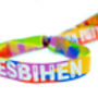 Lesbihen Bride Pride Gay/Lesbian Hen Party Wristbands, thumbnail 11 of 12