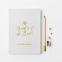 Personalised Mother Of The Bride Softback Notebook, thumbnail 2 of 5