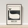 Moby Dick Print, thumbnail 4 of 4