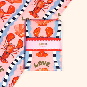 Lobster Love Tea Towel, 2 of 4
