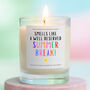 Teacher Candle End Of Term Summer Break Gift, thumbnail 1 of 6