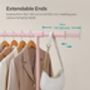 Heavy Duty Clothes Rack With Extendable Rail, thumbnail 11 of 12