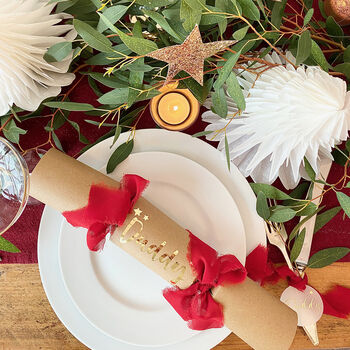 Luxury Personalised Diy Christmas Cracker Kit, 6 of 7