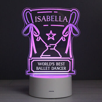 Personalised Trophy LED Night Light, 4 of 10