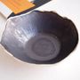 Handmade Ceramic Metallic Black / White Ring Dish, thumbnail 3 of 5