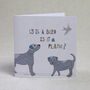 Dog And Bird Children's Birthday Card, thumbnail 1 of 2