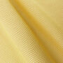 Wedding Handmade Polyester Knitted Pocket Square In Pastel Yellow, thumbnail 2 of 6