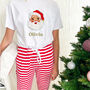 Children's Retro Santa Pyjamas, thumbnail 1 of 3