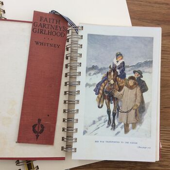 'Faith Garney's Girlhood' Upcycled Notebook, 5 of 5