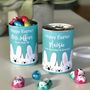 Personalised Easter Peekaboo Gift Tin With Chocolate, thumbnail 1 of 4