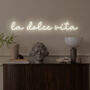 La Dolce Vita LED Neon Signs, thumbnail 1 of 2