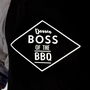 Personalised Boss Of The Barbecue Apron, thumbnail 2 of 6