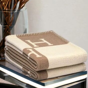 Cosy H Letter Throw, 4 of 8